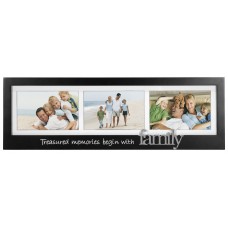 Malden Family 3-Opening Memory Stick Picture Frame MLDN1099